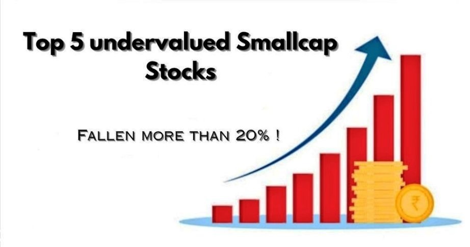 Top 5 Undervalued Smallcap Stocks Fallen More Than 20% In This Correction